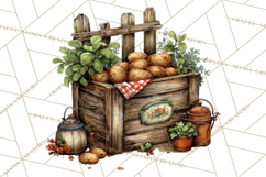 Rustic Homestead Kitchen Clipart | Farmhouse Kitchen Png Product Image 3