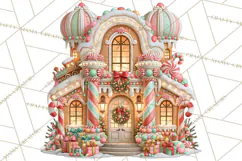 Gingerbread Christmas Clipart, Gingerbread People PNG Product Image 4