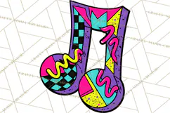 80s Retro Doodle Accessories PNG Product Image 4