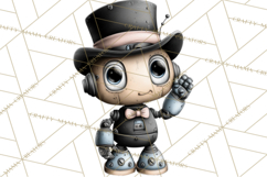 Western Robot Clipart PNG Files, Western Clip Art Product Image 5