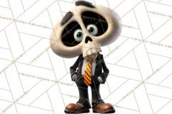 Funny Skeletons Clipart, Funny PNG, Funny Life Clip Art Product Image 5