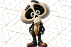 Funny Skeletons Clipart, Funny PNG, Funny Life Clip Art Product Image 5