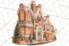 Gingerbread Christmas Clipart, Gingerbread People PNG Product Image 2