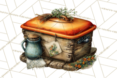 Rustic Homestead Kitchen Clipart | Farmhouse Kitchen Png Product Image 5