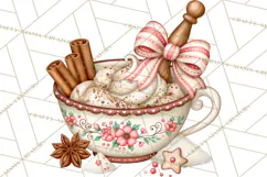 Gingerbread Fairyland Christmas PNG Clipart Product Image 3