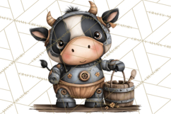 Western Robot Clipart PNG Files, Western Clip Art Product Image 2