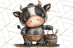 Western Robot Clipart PNG Files, Western Clip Art Product Image 2