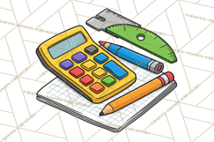 School Supplies Clipart Back To School PNG, Teacher Clip Art Product Image 3