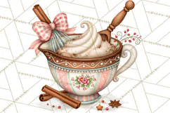 Gingerbread Fairyland Christmas PNG Clipart Product Image 4