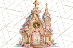 Gingerbread Christmas Clipart, Gingerbread People PNG Product Image 5