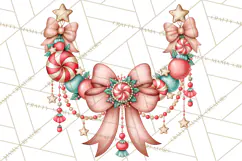 Gingerbread Fairyland Christmas PNG Clipart Product Image 5