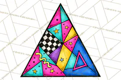 80s Retro Doodle Accessories PNG Product Image 5