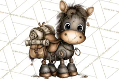 Western Robot Clipart PNG Files, Western Clip Art Product Image 4