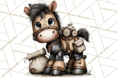 Western Robot Clipart PNG Files, Western Clip Art Product Image 5