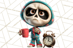 Funny Skeletons Clipart, Funny PNG, Funny Life Clip Art Product Image 5