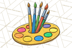 School Supplies Clipart Back To School PNG, Teacher Clip Art Product Image 5