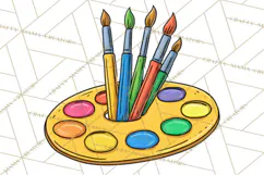 School Supplies Clipart Back To School PNG, Teacher Clip Art Product Image 5