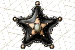 Western Robot Clipart PNG Files, Western Clip Art Product Image 3
