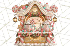 Gingerbread Christmas Clipart, Gingerbread People PNG Product Image 4