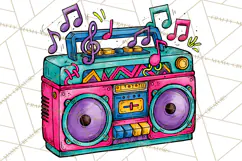80s Retro Doodle Accessories PNG Product Image 4