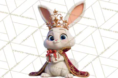 Fairy Tale Christmas Clipart, Enchanted Royal Winter Png Product Image 5