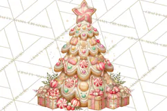 Gingerbread Christmas Clipart, Gingerbread People PNG Product Image 5
