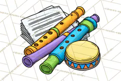 School Supplies Clipart Back To School PNG, Teacher Clip Art Product Image 5