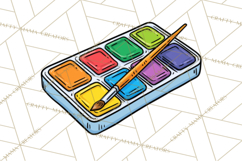 School Supplies Clipart Back To School PNG, Teacher Clip Art Product Image 2