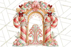 Gingerbread Christmas Clipart, Gingerbread People PNG Product Image 3