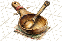 Rustic Homestead Kitchen Clipart | Farmhouse Kitchen Png Product Image 2