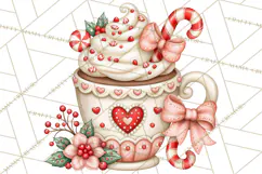 Gingerbread Fairyland Christmas PNG Clipart Product Image 4