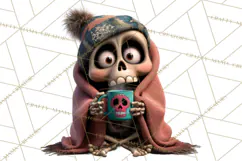 Funny Skeletons Clipart, Funny PNG, Funny Life Clip Art Product Image 3