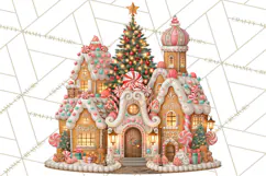 Gingerbread Christmas Clipart, Gingerbread People PNG Product Image 4
