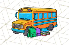 School Supplies Clipart Back To School PNG, Teacher Clip Art Product Image 2