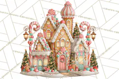Gingerbread Christmas Clipart, Gingerbread People PNG Product Image 3