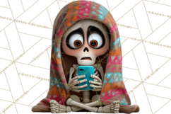 Funny Skeletons Clipart, Funny PNG, Funny Life Clip Art Product Image 4