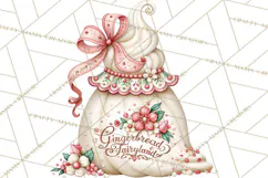 Gingerbread Fairyland Christmas PNG Clipart Product Image 5