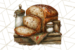 Rustic Homestead Kitchen Clipart | Farmhouse Kitchen Png Product Image 5