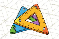 School Supplies Clipart Back To School PNG, Teacher Clip Art Product Image 5