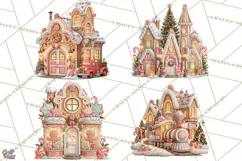 Gingerbread Christmas Clipart, Gingerbread People PNG Product Image 1