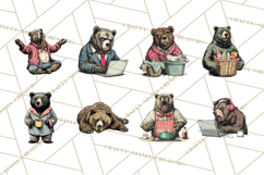 Funny Animals Clipart, Animal Life Png, Funny Png Product Image 4