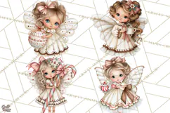 Gingerbread Fairyland Christmas PNG Clipart Product Image 1
