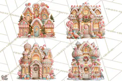 Gingerbread Christmas Clipart, Gingerbread People PNG Product Image 1