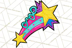 80s Retro Doodle Accessories PNG Product Image 4