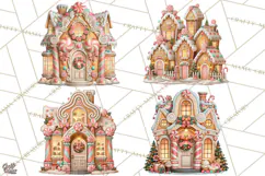 Gingerbread Christmas Clipart, Gingerbread People PNG Product Image 1
