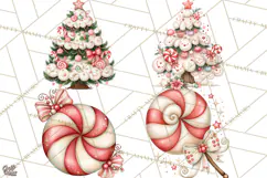 Gingerbread Fairyland Christmas PNG Clipart Product Image 1