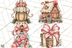 Gingerbread Fairyland Christmas PNG Clipart Product Image 1