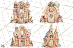 Gingerbread Christmas Clipart, Gingerbread People PNG Product Image 1