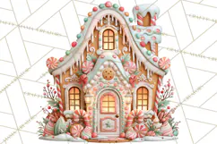 Gingerbread Christmas Clipart, Gingerbread People PNG Product Image 5