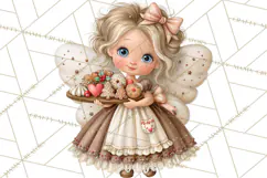 Gingerbread Fairyland Christmas PNG Clipart Product Image 2